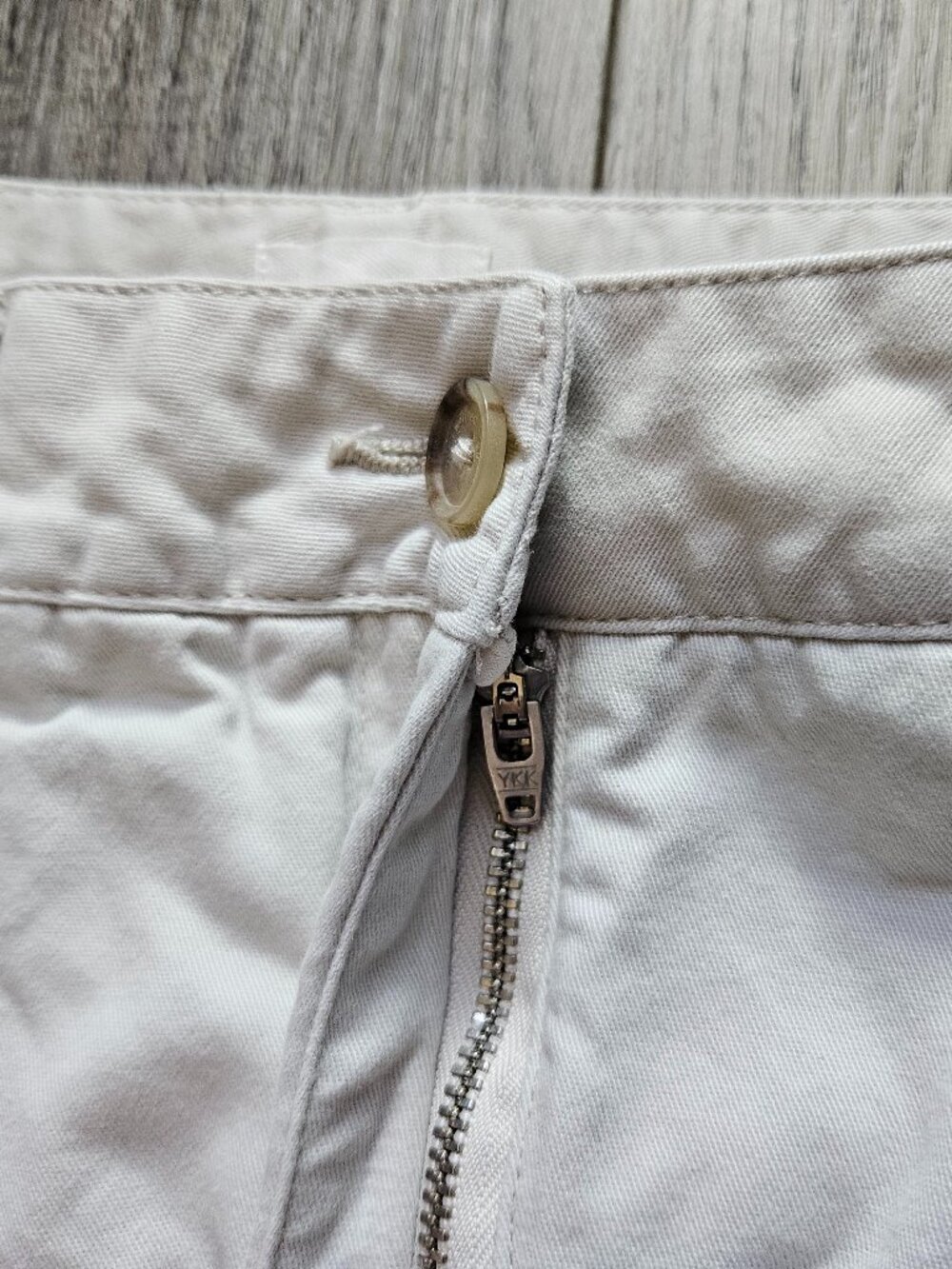 Aritzia Wilfred Free Womens Size 6 Off White Pleated Cotton Chino Pants Bone 6 - Picture 5 of 10